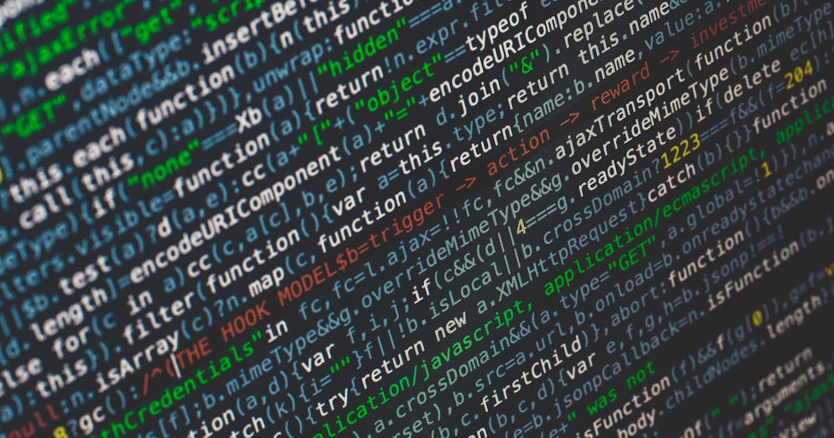 JavaScript code displayed on computer screen representing API development